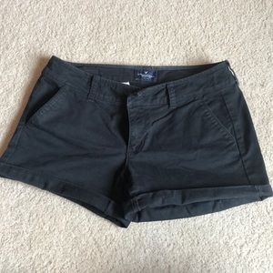 American Eagle black shorts.